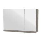 ΕΠΙΠΛΟ ΜΠΑΝΙΟΥ K540 CARTESIO 100 cm ΣΕ ΑΠΟΧΡΩΣΗ ΣΚΟΥΡΟ ΤΣΙΜΕΝΤΟ - Image 4