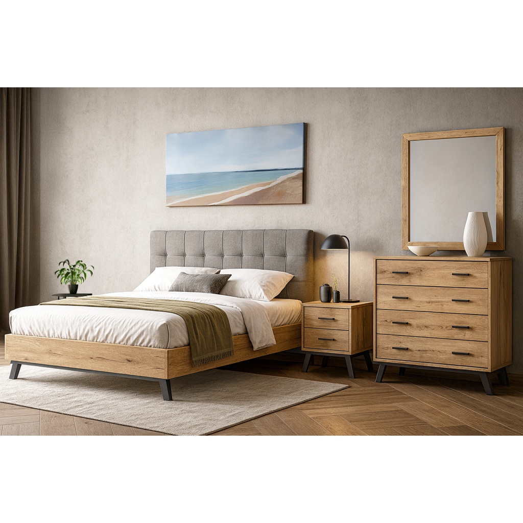 Krevati 75 Enjoy 21 Meli_1024x1024 ΣΕΤ ΚΡΕΒΑΤΟΚΑΜΑΡΑΣ ΕΚΑΤΗ ΣΕ ΑΠΟΧΡΩΣΗ ΜΕΛΙ - Image 1