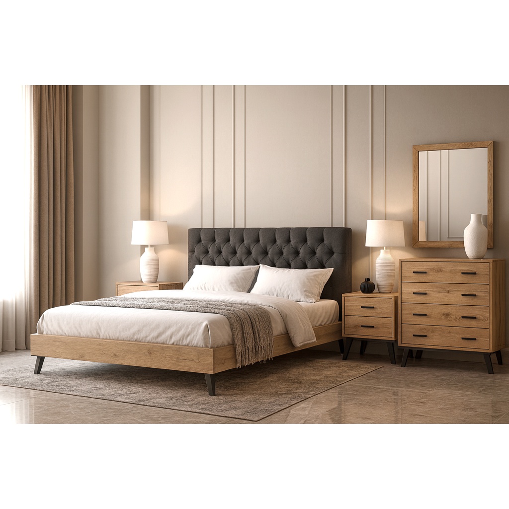 Krevati 76 Enjoy 25 Meli_1024x1024 ΣΕΤ ΚΡΕΒΑΤΟΚΑΜΑΡΑΣ ΙΩΝ ΣΕ ΑΠΟΧΡΩΣΗ ΜΕΛΙ - Image 1