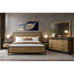 ΣΕΤ ΚΡΕΒΑΤΟΚΑΜΑΡΑΣ ΡΟΔΑΝΘΗ ΣΕ ΑΠΟΧΡΩΣΗ ΜΕΛΙ