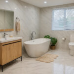 ΕΠΙΠΛΟ ΜΠΑΝΙΟΥ K529-LOTUS 80 cm ΣΕ ΦΥΣΙΚΗ ΑΠΟΧΡΩΣΗ ΞΥΛΟΥ ΜΕ ΒΑΣΗ ΑΛΟΥΜΙΝΙΟΥ