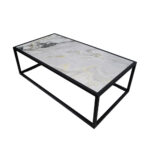 ΤΡΑΠΕΖΙ ΣΑΛΟΝΙΟΥ MARBELLA ΜΕ ΕΠΙΦΑΝΕΙΑ ΑΠΟ ΠΛΑΚΑΚΙ ΜΕ ΜΑΡΜΑΡΙΝΗ ΟΨΗ - Image 3