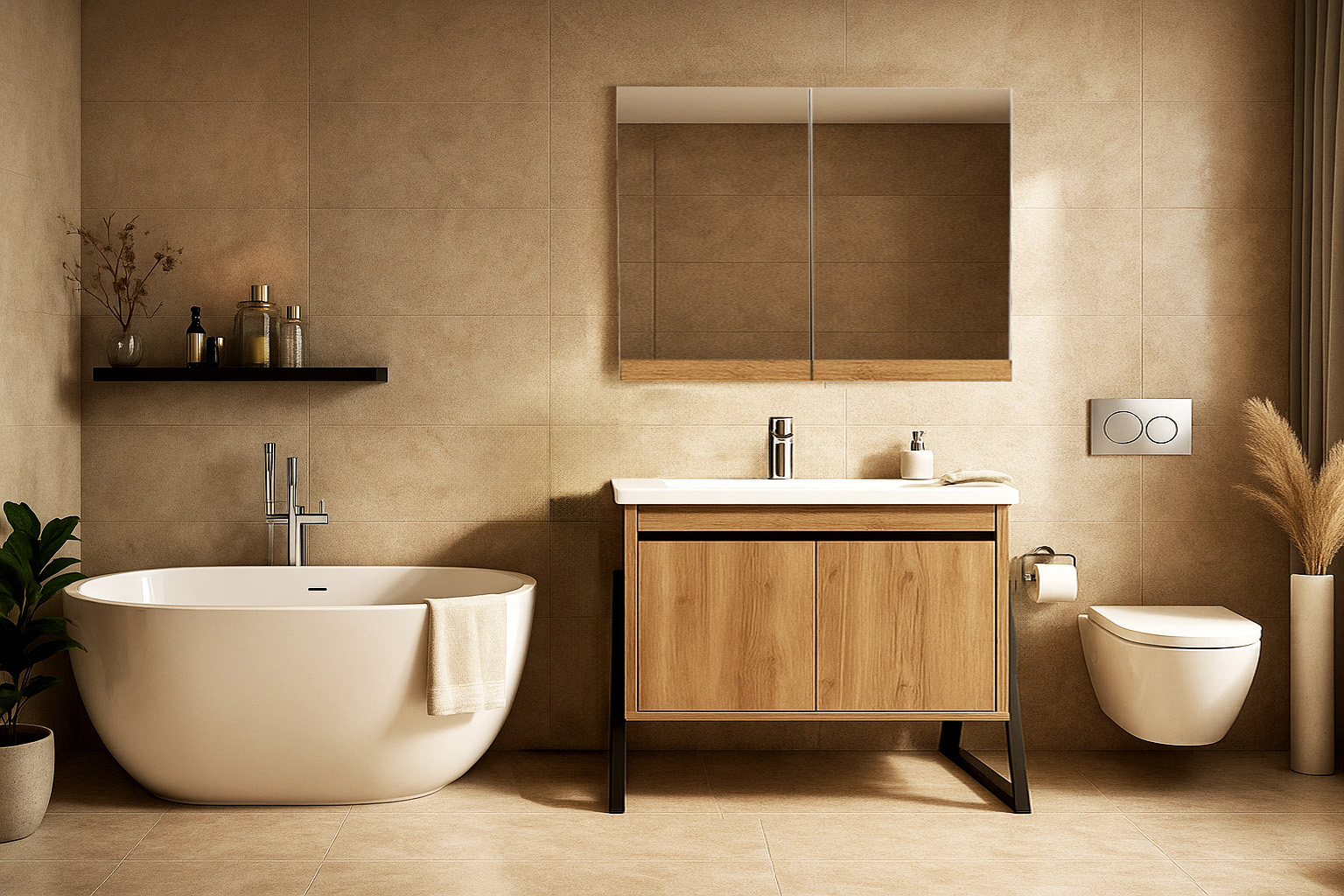 MevaseisPlai K529 100 ΕΠΙΠΛΟ ΜΠΑΝΙΟΥ K529-PRESTIGIA 100 cm ΜΕ ΒΑΣΕΙΣ ΣΤΟ ΠΛΑΙ ΣΕ ΦΥΣΙΚΗ ΑΠΟΧΡΩΣΗ ΞΥΛΟΥ - Image 1