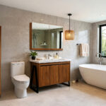 ΕΠΙΠΛΟ ΜΠΑΝΙΟΥ K545-PRESTIGIA 100 cm ΜΕ ΒΑΣΕΙΣ ΣΕ ΑΠΟΧΡΩΣΗ ΚΑΡΥΔΙΑΣ