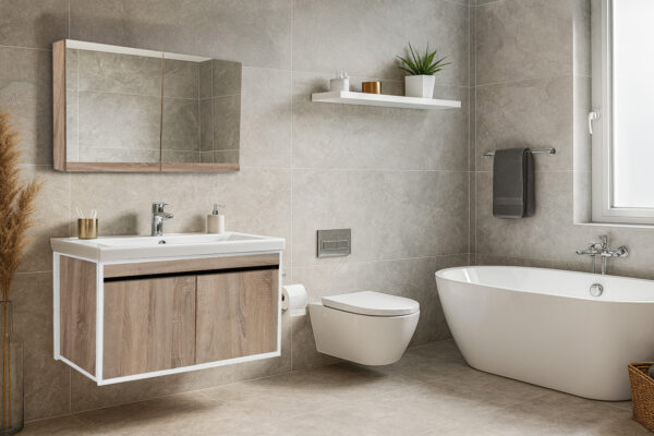 ΕΠΙΠΛΟ ΜΠΑΝΙΟΥ 5194 SENSA 100 cm ΣΕ ΑΝΟΙΧΤΗ ΑΠΟΧΡΩΣΗ ΞΥΛΟΥ