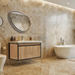 ΕΠΙΠΛΟ ΜΠΑΝΙΟΥ K529 SENSA 90 cm ΣΕ ΦΥΣΙΚΗ ΑΠΟΧΡΩΣΗ ΞΥΛΟΥ