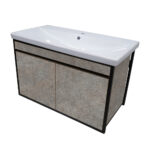 ΕΠΙΠΛΟ ΜΠΑΝΙΟΥ K540 SENSA 100 cm ΣΕ ΟΨΗ ΣΚΟΥΡΟ ΤΣΙΜΕΝΤΟ - Image 4