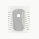 Λεκάνη Δαπέδου Πορσελάνης Cerastyle Τουρκικού Τύπου 50x60cm 004500 Λευκή