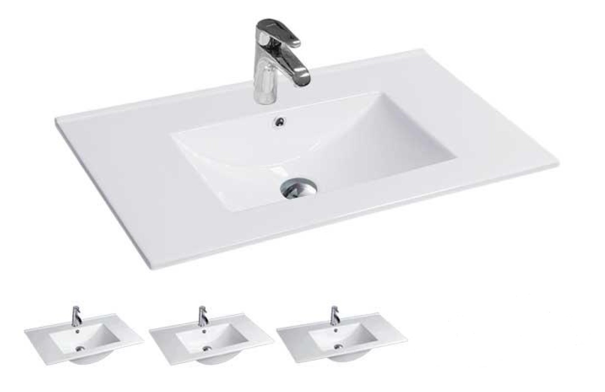 TOPIC Νιπτήρας Επίπλου Πορσελάνης 61Χ46cm - Image 1