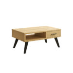 ΤΡΑΠΕΖΙ ΣΑΛΟΝΙΟΥ DIOWE ΜΕ ΕΠΙΦΑΝΕΙΑ ΑΠΟ ΜΕΛΑΜΙΝΗ ΣΕ ΛΑΤΕ ΑΠΟΧΡΩΣΗ - Image 3