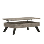 ΤΡΑΠΕΖΙ ΣΑΛΟΝΙΟΥ AVALON ΜΕ ΕΠΙΦΑΝΕΙΑ ΑΠΟ ΜΕΛΑΜΙΝΗ ΣΕ ΣΤΑΧΤΙ ΑΠΟΧΡΩΣΗ - Image 2