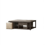 ΤΡΑΠΕΖΙ ΣΑΛΟΝΙΟΥ ELEKTRA ΜΕ ΕΠΙΦΑΝΕΙΑ ΑΠΟ ΜΕΛΑΜΙΝΗ ΣΕ ΣΚΟΥΡΟ ΔΡΥ - Image 3