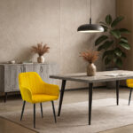 Σέτ Τραπεζαρίας Blondy Με 4τμχ Καρέκλες Noor