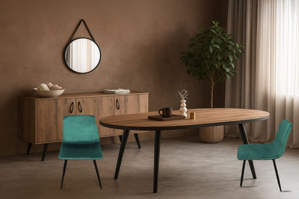 Σέτ Τραπεζαρίας Athena Με 4τμχ Καρέκλες Grato