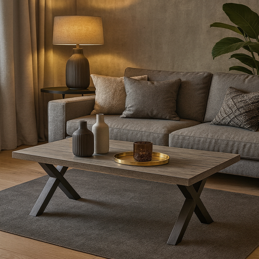 Trap 32 Staxti ΤΡΑΠΕΖΙ ΣΑΛΟΝΙΟΥ PEGASO ΜΕ ΕΠΙΦΑΝΕΙΑ ΑΠΟ ΜΕΛΑΜΙΝΗ ΣΕ ΣΤΑΧΤΙ ΑΠΟΧΡΩΣΗ - Image 1