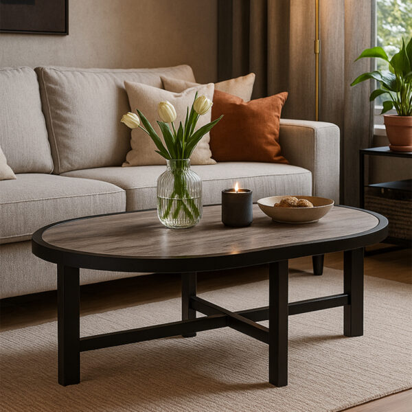 ΤΡΑΠΕΖΙ ΣΑΛΟΝΙΟΥ MYTHOS ΜΕ ΕΠΙΦΑΝΕΙΑ ΑΠΟ ΜΕΛΑΜΙΝΗ ΣΕ ΣΤΑΧΤΙ ΑΠΟΧΡΩΣΗ