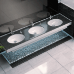 Νιπτήρας Υποκαθήμενος Πορσελάνης Cerastyle Under Counter 48x39cm 070200 Λευκό - Image 2