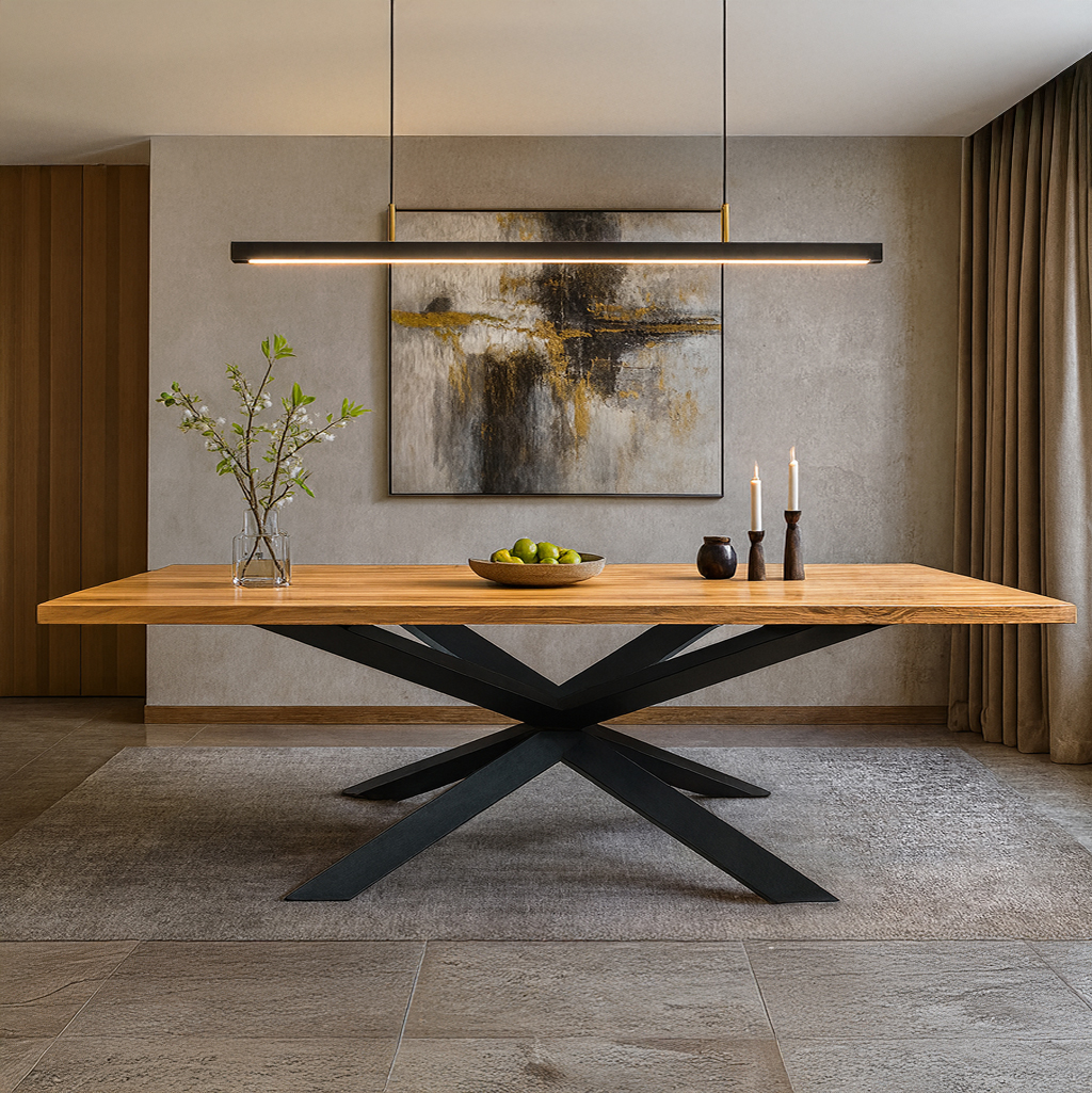 Vasi Spider ΤΡΑΠΕΖΑΡΙΑ SPIDER ΣΕ ΔΡΥΙΝΗ ΕΠΙΦΑΝΕΙΑ ΜΕ ΙΣΙΟ ΤΕΛΕΙΩΜΑ - Image 1