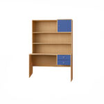 Εταζέρα Γραφείου Sailor Ξύλινη με Μπλε Λεπτομέρειες – Λειτουργικός & Μοντέρνος Σχεδιασμός - Image 2