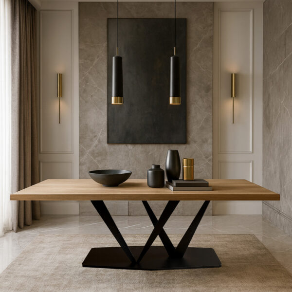 ΤΡΑΠΕΖΑΡΙΑ 2V ME ΕΠΙΦΑΝΕΙΑ ΜΕΛΑΜΙΝΗΣ ΣΕ ΦΥΣΙΚΗ ΑΠΟΧΡΩΣΗ