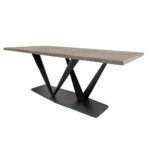 ΤΡΑΠΕΖΑΡΙΑ 2V ME ΕΠΙΦΑΝΕΙΑ ΜΕΛΑΜΙΝΗΣ ΜΕ ΟΨΗ ΤΣΙΜΕΝΤΟΥ ΣΕ ΑΝΟΙΧΤΟ ΧΡΩΜΑ - Image 3