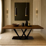 ΤΡΑΠΕΖΑΡΙΑ 2V ME ΕΠΙΦΑΝΕΙΑ ΜΕΛΑΜΙΝΗΣ ΣΕ ΚΑΡΥΔΙ ΑΠΟΧΡΩΣΗ