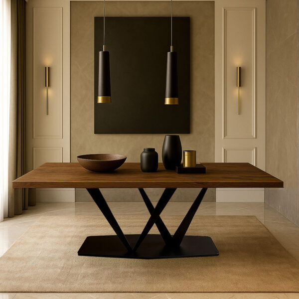 ΤΡΑΠΕΖΑΡΙΑ 2V ME ΕΠΙΦΑΝΕΙΑ ΜΕΛΑΜΙΝΗΣ ΣΕ ΚΑΡΥΔΙ ΑΠΟΧΡΩΣΗ