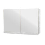 ΕΠΙΠΛΟ ΜΠΑΝΙΟΥ 022 RETRO 90 cm ΜΕ ΡΑΦΙΑ ΣΕ ΟΨΗ ΛΕΥΚΟ ΜΑΡΜΑΡΟ - Image 3