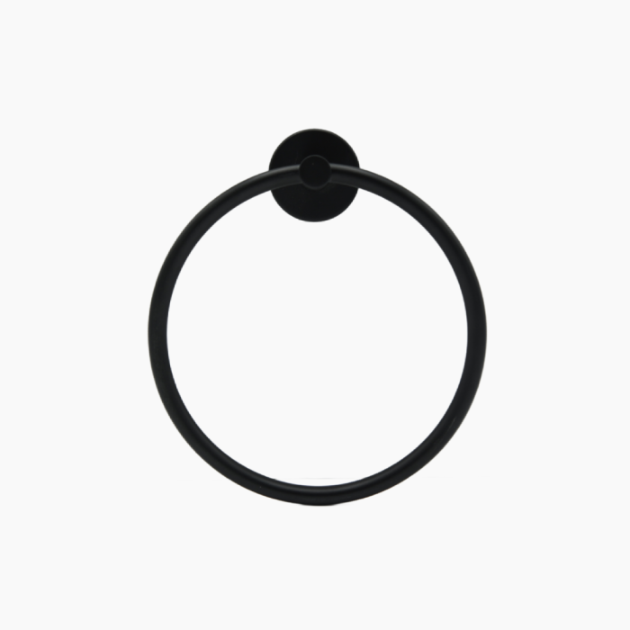 09-700x700 Κρεμάστρα πετσέτας κρίκος σε μαύρη απόχρωση - Image 1