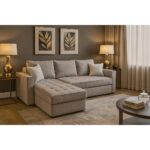 Γωνιακός Καναπές-Κρεβάτι Anemus με Αποθηκευτικό Χώρο - Image 2