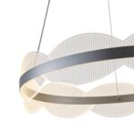 ΦΩΤΙΣΤΙΚΟ ΚΡΕΜΑΣΤΟ ΑΚΡΥΛΙΚΟ ΣΤΡΟΓΓΥΛΟ LED 60W 5400Lm 3000K Φ600X1200mm ΑΣΗΜΙ ARTE ILLUMINA TORINO - Image 4