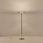 ΦΩΤΙΣΤΙΚΟ ΕΠΙΔΑΠΕΔΙΟ ΜΕΤΑΛΛΟ ΣΤΡΟΓΓΥΛΟ LED 10W 1080Lm 3000K Φ350X1350mm ΑΣΗΜΙ ARTE ILLUMINA PERFORATO - Image 3