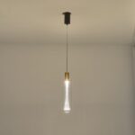 ΦΩΤΙΣΤΙΚΟ ΚΡΕΜΑΣΤΟ ΓΥΑΛΙ ΜΟΝΟΦΩΤΟ LED 7.6W 780Lm 3000K Φ90X1200mm ΔΙΑΦΑΝΕΣ ARTE ILLUMINA VIAL - Image 3