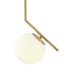 ΦΩΤΙΣΤΙΚΟ ΚΡΕΜΑΣΤΟ ΜΕΤΑΛΛΟ-ΓΥΑΛΙ ΜΟΝΟΦΩΤΟ 1XE27 Max 15W 220X150X1460mm ΛΕΥΚΟ-ΧΑΛΚΙΝΟ ARTE ILLUMINA ORBA - Image 4