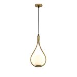 ΦΩΤΙΣΤΙΚΟ ΚΡΕΜΑΣΤΟ ΜΕΤΑΛΛΟ-ΓΥΑΛΙ ΜΟΝΟΦΩΤΟ 1XE27 Max 15W 210X150X1490mm ΛΕΥΚΟ-ΧΑΛΚΙΝΟ ARTE ILLUMINA ORBA