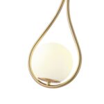 ΦΩΤΙΣΤΙΚΟ ΚΡΕΜΑΣΤΟ ΜΕΤΑΛΛΟ-ΓΥΑΛΙ ΜΟΝΟΦΩΤΟ 1XE27 Max 15W 210X150X1490mm ΛΕΥΚΟ-ΧΑΛΚΙΝΟ ARTE ILLUMINA ORBA - Image 4