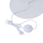 ΦΩΤΙΣΤΙΚΟ ΕΠΙΔΑΠΕΔΙΟ ΜΕΤΑΛΛΟ-ΥΦΑΣΜΑ 1XE27 Max 15W Φ350X1450mm MΠΕΖ-ΜΑΤ ΛΕΥΚΟ ARTE ILLUMINA ISLA - Image 4