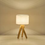 ΦΩΤΙΣΤΙΚΟ ΕΠΙΤΡΑΠΕΖΙΟ ΞΥΛΟ 1XE27 Max 15W Φ280X500mm ΛΕΥΚΟ ARTE ILLUMINA MADERA - Image 2