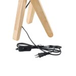 ΦΩΤΙΣΤΙΚΟ ΕΠΙΤΡΑΠΕΖΙΟ ΞΥΛΟ 1XE27 Max 15W Φ280X500mm ΛΕΥΚΟ ARTE ILLUMINA MADERA - Image 4