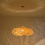 ΦΩΤΙΣΤΙΚΟ ΚΡΕΜΑΣΤΟ BAMBOO ΜΟΝΟΦΩΤΟ 1XE27 Max 15W Φ760X1470mm ΜΠΕΖ ARTE ILLUMINA CALYPSO - Image 2