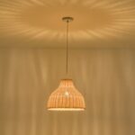 ΦΩΤΙΣΤΙΚΟ ΚΡΕΜΑΣΤΟ BAMBOO ΜΟΝΟΦΩΤΟ 1X1XE27 Max 15W Φ330X1440mm ΜΠΕΖ ARTE ILLUMINA COASTAL - Image 2