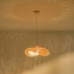 ΦΩΤΙΣΤΙΚΟ ΚΡΕΜΑΣΤΟ BAMBOO ΜΟΝΟΦΩΤΟ 1XE27 Max 15W Φ420X1360mm ΜΠΕΖ ARTE ILLUMINA LAGOON - Image 2