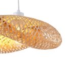 ΦΩΤΙΣΤΙΚΟ ΚΡΕΜΑΣΤΟ BAMBOO ΜΟΝΟΦΩΤΟ 1XE27 Max 15W Φ420X1360mm ΜΠΕΖ ARTE ILLUMINA LAGOON - Image 3