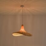 ΦΩΤΙΣΤΙΚΟ ΚΡΕΜΑΣΤΟ BAMBOO ΜΟΝΟΦΩΤΟ 1XE27 Max 15W Φ520X1500mm ΜΠΕΖ ARTE ILLUMINA VISOR - Image 2