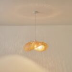 ΦΩΤΙΣΤΙΚΟ ΚΡΕΜΑΣΤΟ BAMBOO ΜΟΝΟΦΩΤΟ 1XE27 Max 15W Φ550X1360mm ΜΠΕΖ ARTE ILLUMINA OASIS - Image 2