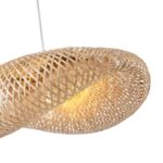 ΦΩΤΙΣΤΙΚΟ ΚΡΕΜΑΣΤΟ BAMBOO ΜΟΝΟΦΩΤΟ 1XE27 Max 15W Φ550X1360mm ΜΠΕΖ ARTE ILLUMINA OASIS - Image 3