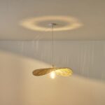 ΦΩΤΙΣΤΙΚΟ ΚΡΕΜΑΣΤΟ BAMBOO ΜΟΝΟΦΩΤΟ 1XE27 Max 15W Φ550X1360mm ΜΠΕΖ ARTE ILLUMINA OASIS - Image 2