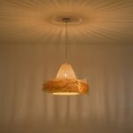 ΦΩΤΙΣΤΙΚΟ ΚΡΕΜΑΣΤΟ BAMBOO ΜΟΝΟΦΩΤΟ 1XE27 Max 15W Φ560X1560mm ΜΠΕΖ ARTE ILLUMINA SISAL - Image 2