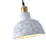 ΦΩΤΙΣΤΙΚΟ ΚΡΕΜΑΣΤΟ TΣΙΜΕΝΤΟ-ΜΕΤΑΛΛΟ ΜΟΝΟΦΩΤΟ 1xΕ27 Max 15W Φ200X200X160mm ΛΕΥΚΟ ARTE ILLUMINA SPLASHED - Image 4