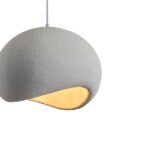 ΦΩΤΙΣΤΙΚΟ ΚΡΕΜΑΣΤΟ ΠΟΛΥΣΤΕΡΙΝΗ ΜΟΝΟΦΩΤΟ 1XE27 Max 15W Φ400X1810mm ΛΕΥΚΟ ARTE ILLUMINA AEONIC - Image 4